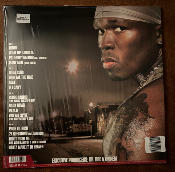 50 Cent - Get Rich Or Die Tryin' (2xLP, Album, RE)