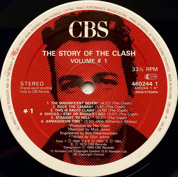 The Clash - The Story Of The Clash  (Volume 1) (2xLP, Comp)