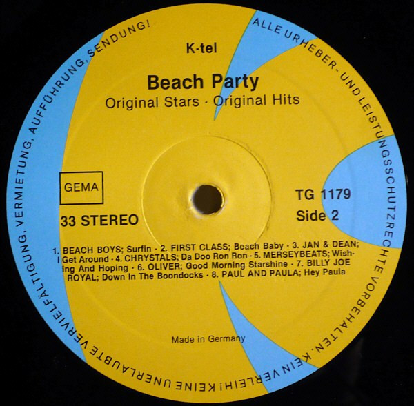 Various - Beach Party (2xLP, Comp)