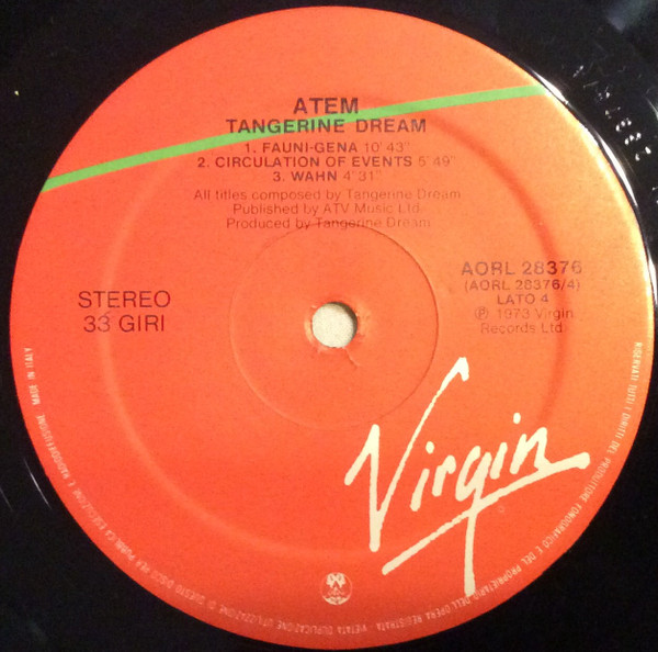 Tangerine Dream - Alpha Centauri + Atem (2xLP, Comp, RE)