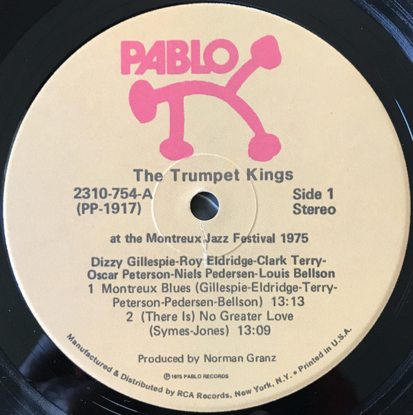 The Trumpet Kings - At The Montreux Jazz Festival 1975 (LP, Album)