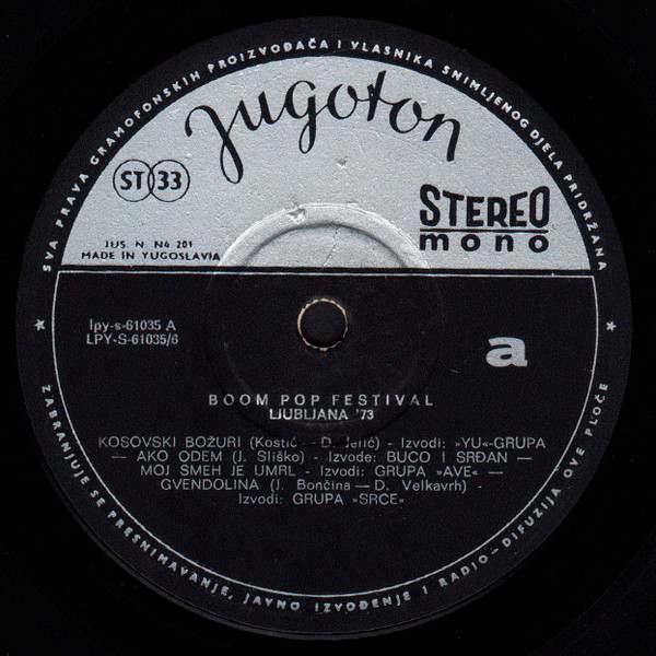 Various - Boom Pop Fest '73 (2xLP)