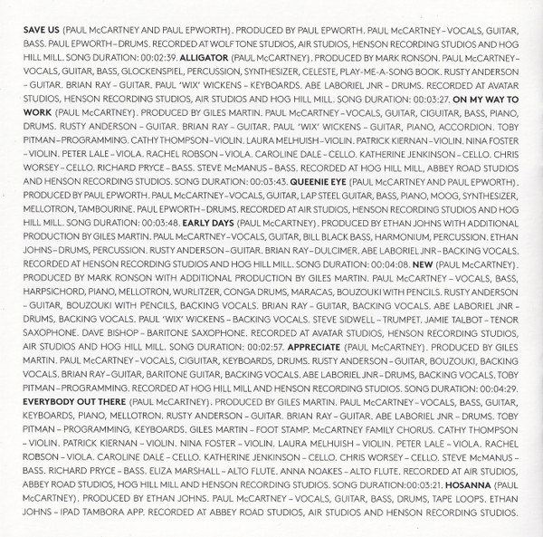 Paul McCartney - New (CD, Album)