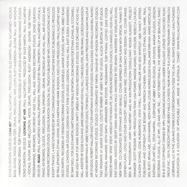 Paul McCartney - New (CD, Album)
