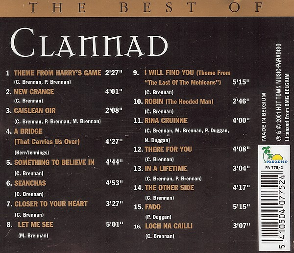 Clannad - The Best Of Clannad (CD, Comp)