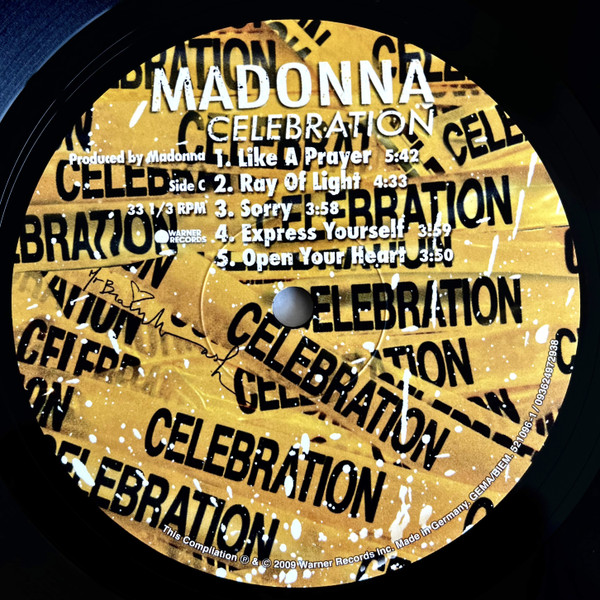 Madonna - Celebration (4xLP, Comp, RE, RM, RP, 180)