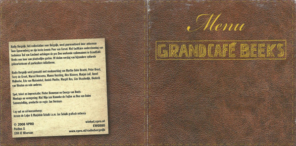 Radio Bergeijk - Rechtstreeks Vanuit Grandcafé Beeks (2xCD-ROM, Album)