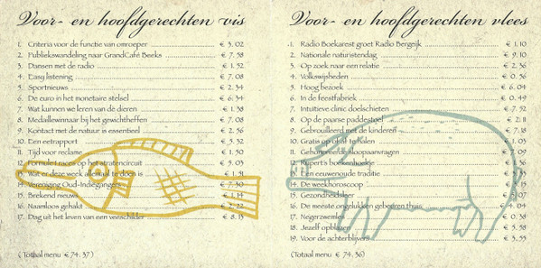 Radio Bergeijk - Rechtstreeks Vanuit Grandcafé Beeks (2xCD-ROM, Album)