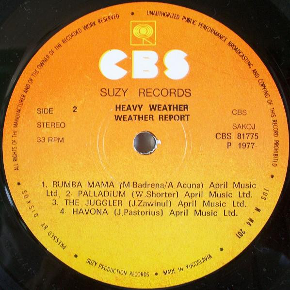 Weather Report - Heavy Weather (LP, Album)