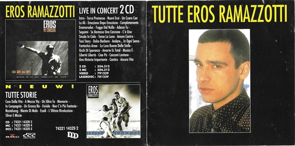 Eros Ramazzotti - Tutte Storie (CD, Album)