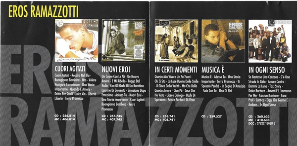 Eros Ramazzotti - Tutte Storie (CD, Album)