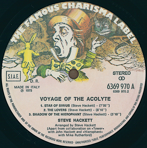 Steve Hackett - Voyage Of The Acolyte (LP, Album)