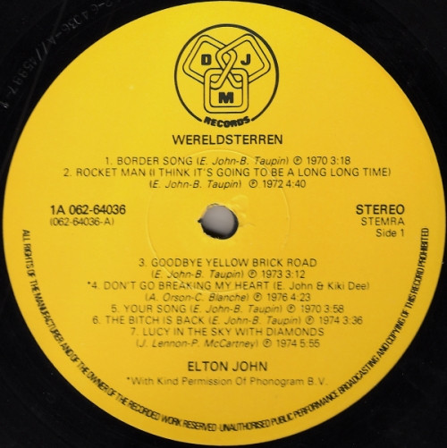 Elton John - Alle Hits (LP, Comp)