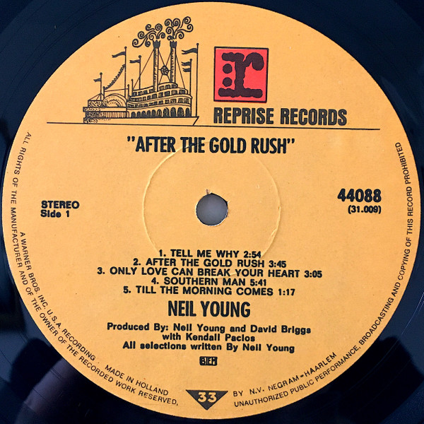 Neil Young - After The Gold Rush (LP, Album, Gat)