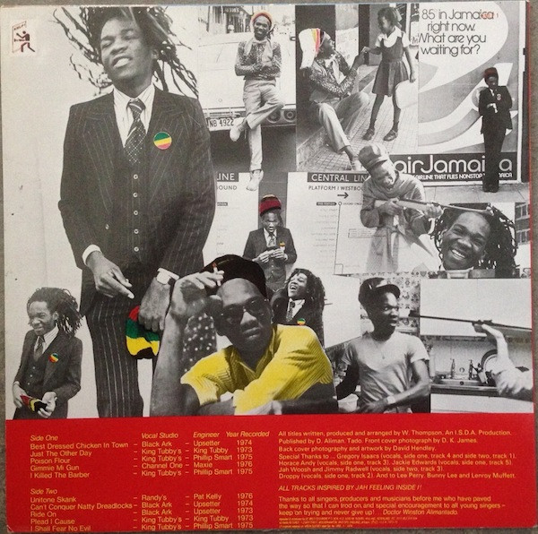 Dr. Alimantado - Best Dressed Chicken In Town (LP, Album, RE)