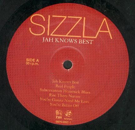 Sizzla - Jah Knows Best (LP, Album)