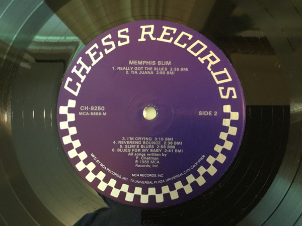 Memphis Slim - Memphis Slim (LP, Album, RE, Glo)