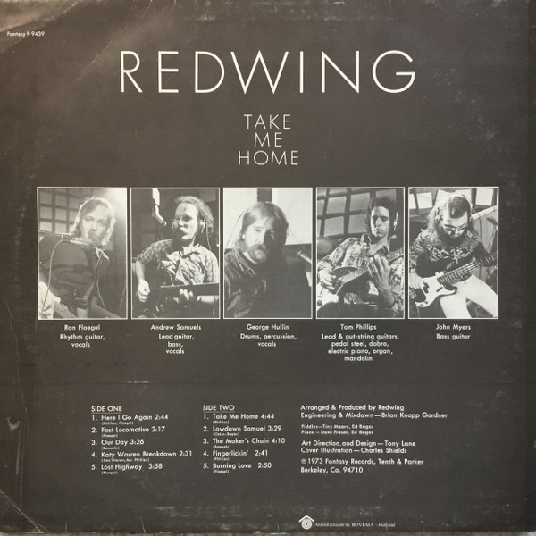 Redwing (2) - Take Me Home (LP, Album)