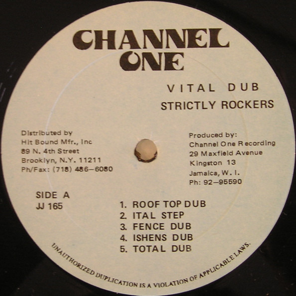 Well Charge* - Vital Dub Strictly Rockers (LP, Album, RP)