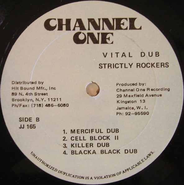 Well Charge* - Vital Dub Strictly Rockers (LP, Album, RP)