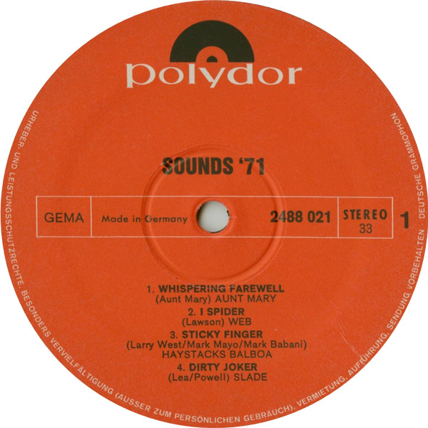 Various - Sounds '71 (2xLP, Comp)