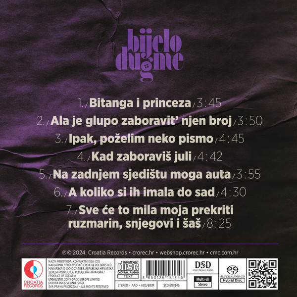 Bijelo Dugme - Bitanga I Princeza (SACD, Hybrid, Multichannel, Album, RE, RM)