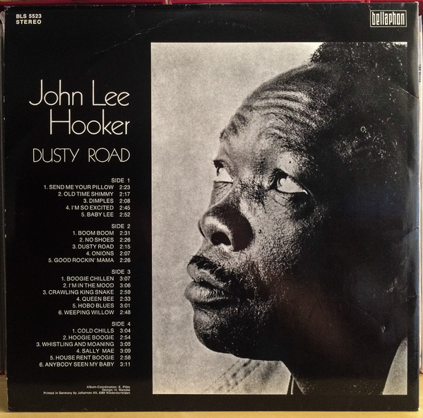 John Lee Hooker - Dusty Road (2xLP, Comp, Gat)