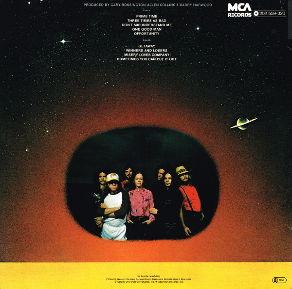 Rossington Collins Band - Anytime, Anyplace, Anywhere (LP, Album,  )