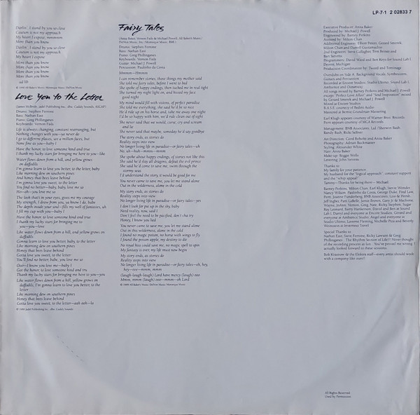 Anita Baker - Compositions (LP, Album)