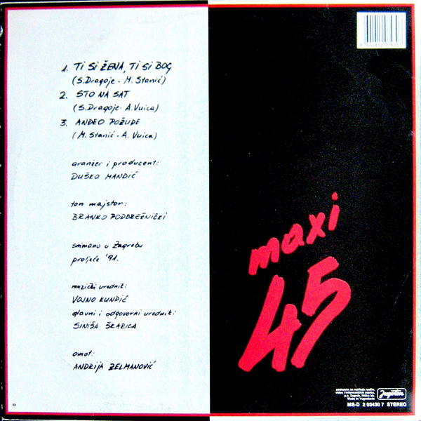 Neki To Vole Vruće - Maxi 45 (12