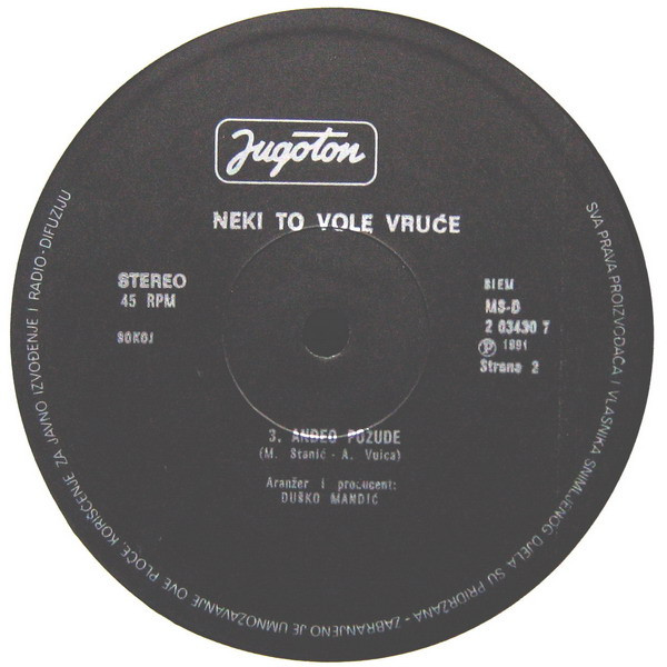 Neki To Vole Vruće - Maxi 45 (12