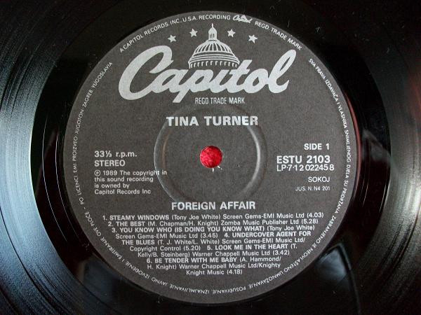 Tina Turner - Foreign Affair (LP, Album)