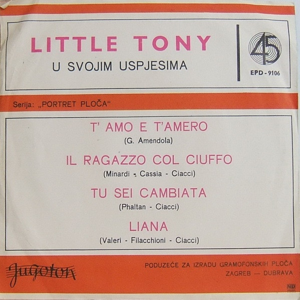 Little Tony - T'Amo E T'Amero (7