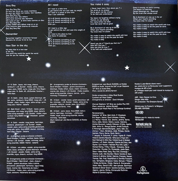 AIR - Moon Safari (LP, Album, RE, RP)