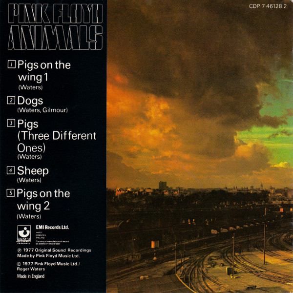 Pink Floyd - Animals (CD, Album, RE)