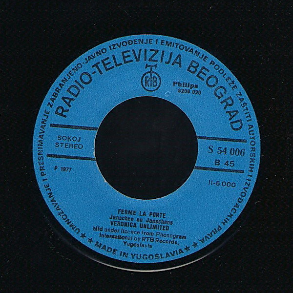 Veronica Unlimited - What Kind Of Dance Is This / Ferme La Porte (7