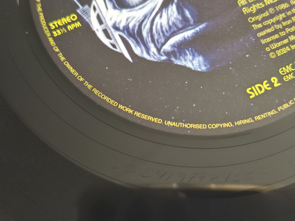 Iron Maiden - Somewhere in Time  (LP, Album, RE, RM)