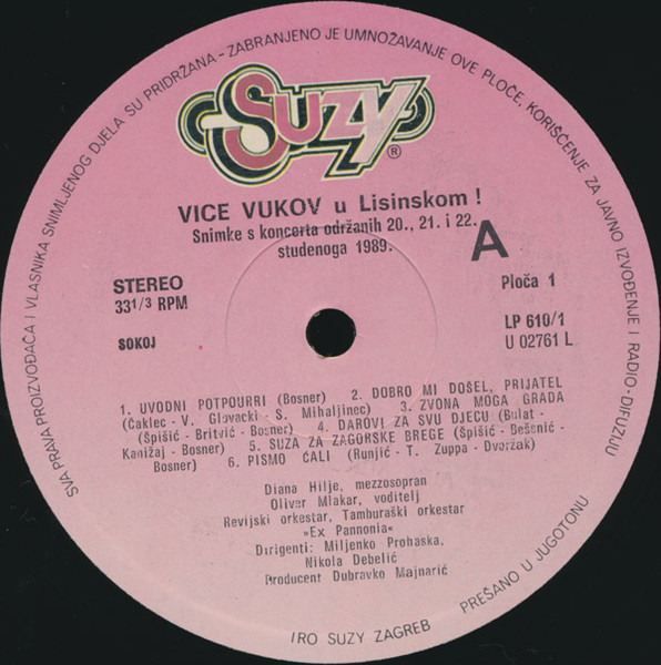 Vice Vukov - Vice Vukov U 