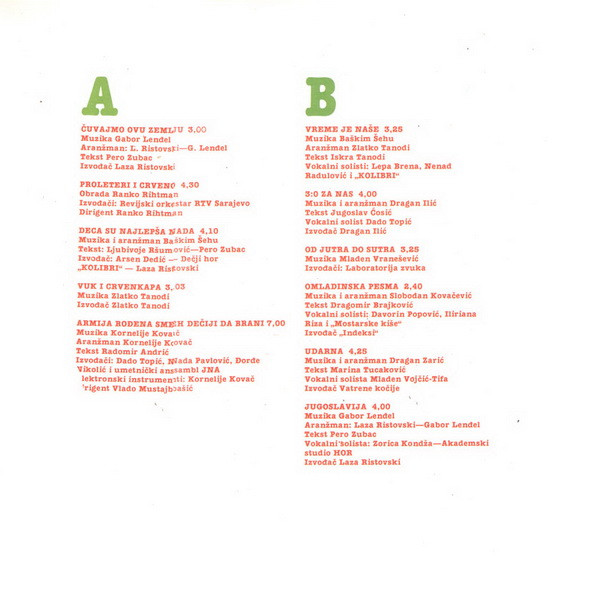 Various - Dan Mladosti (Probudi Se Nešto Se Dešava I Tvoja Se Sudbina Rešava) (LP, Comp)