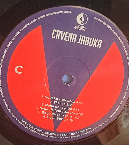 Crvena Jabuka - 25 Greatest Hits - Crvena Jabuka (2xLP, Comp)