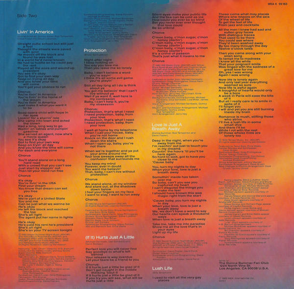 Donna Summer - Donna Summer (LP, Album)