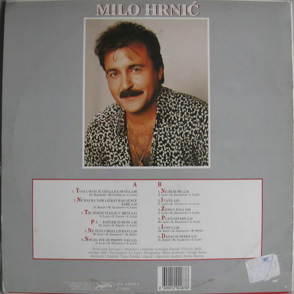 Milo Hrnić - Tvoja Mati Je Legla Da Spava (LP, Album)