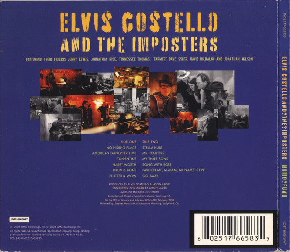 Elvis Costello And The Imposters* - Momofuku (CD, Album, Dig)