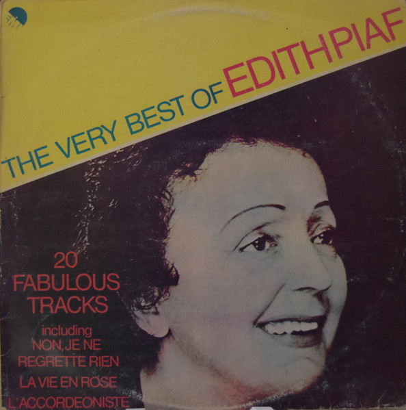 Edith Piaf - The Very Best Of Edith Piaf (LP, Comp, Mono)