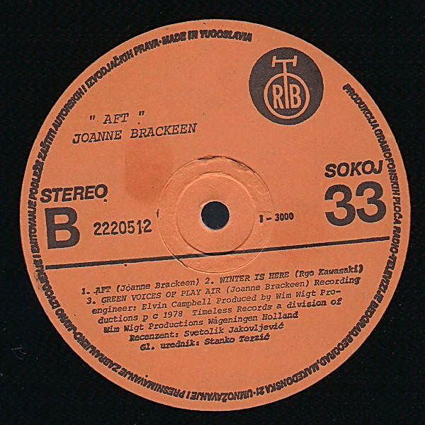 Joanne Brackeen - Aft (LP, Album, RE)