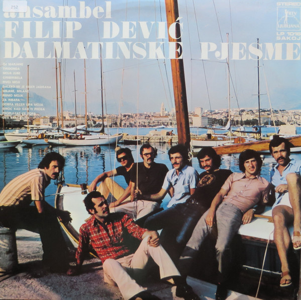 Ansambel Filip Dević* - Dalmatinske Pjesme (LP, Album, RE)
