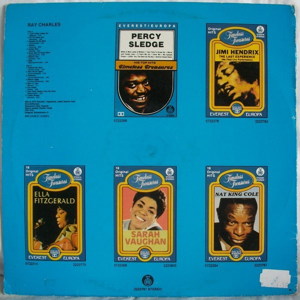 Ray Charles - 16 Original Hits (LP, Comp)