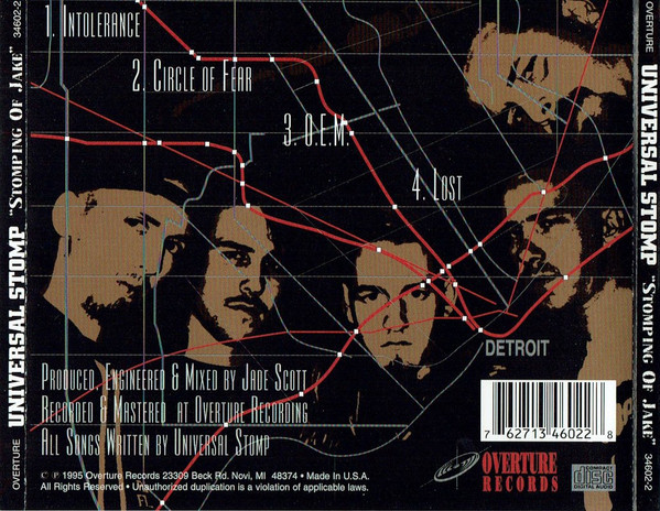 Universal Stomp - Stomping Of Jake (CD, EP)