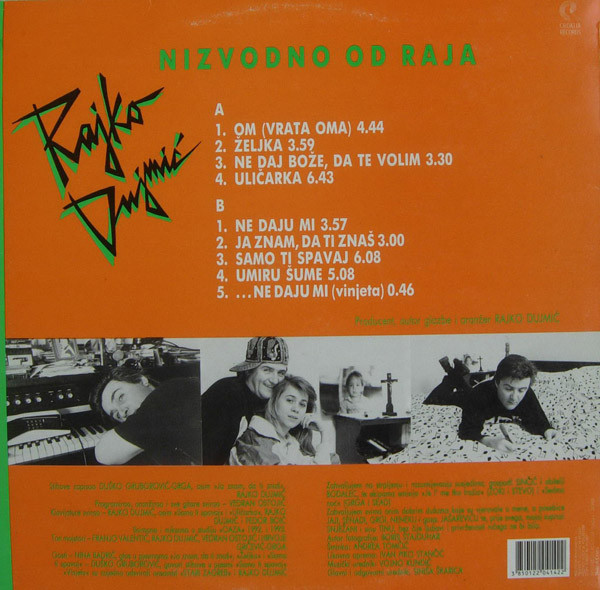 Rajko Dujmić - Nizvodno Od Raja (LP, Album)