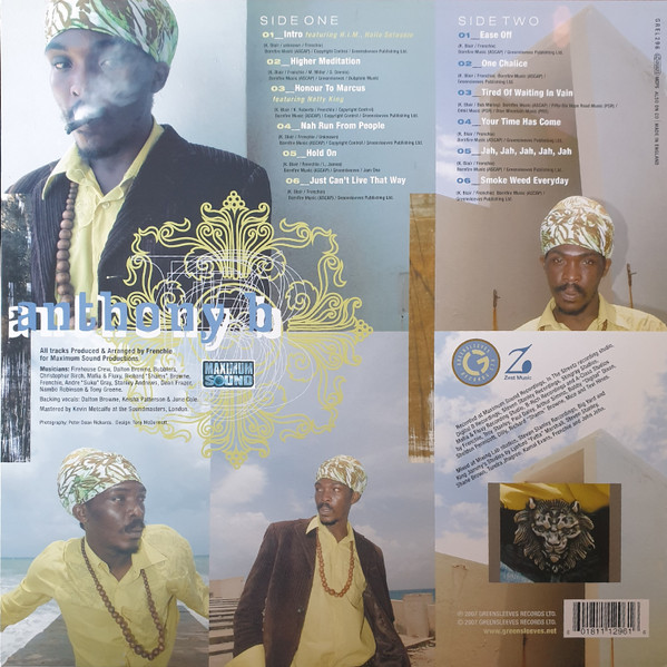 Anthony B - Higher Meditation (LP)